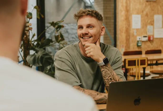 Young woman on street